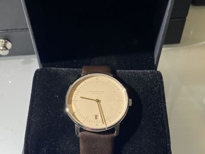 Sternglas Naos Quartz Watch (Sand Brown)