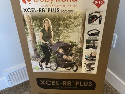 New BabyTrend XCEL-R8 Plus Jogging Stroller