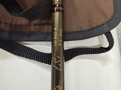 Cabela's LSI 865-4 Fly Fishing Rod 8'6" 5wt - Excellent Condition