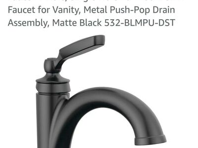 Delta Woodhurst Bathroom faucet
