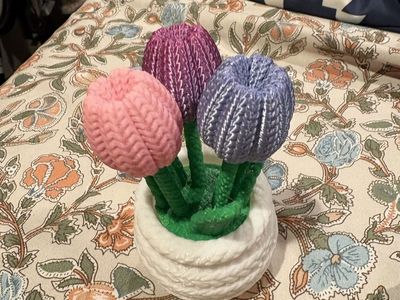 3d printed Roses and Tulips