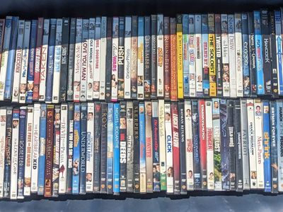 100+ DVDs