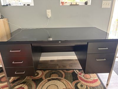 Steel Case 1990’s desk
