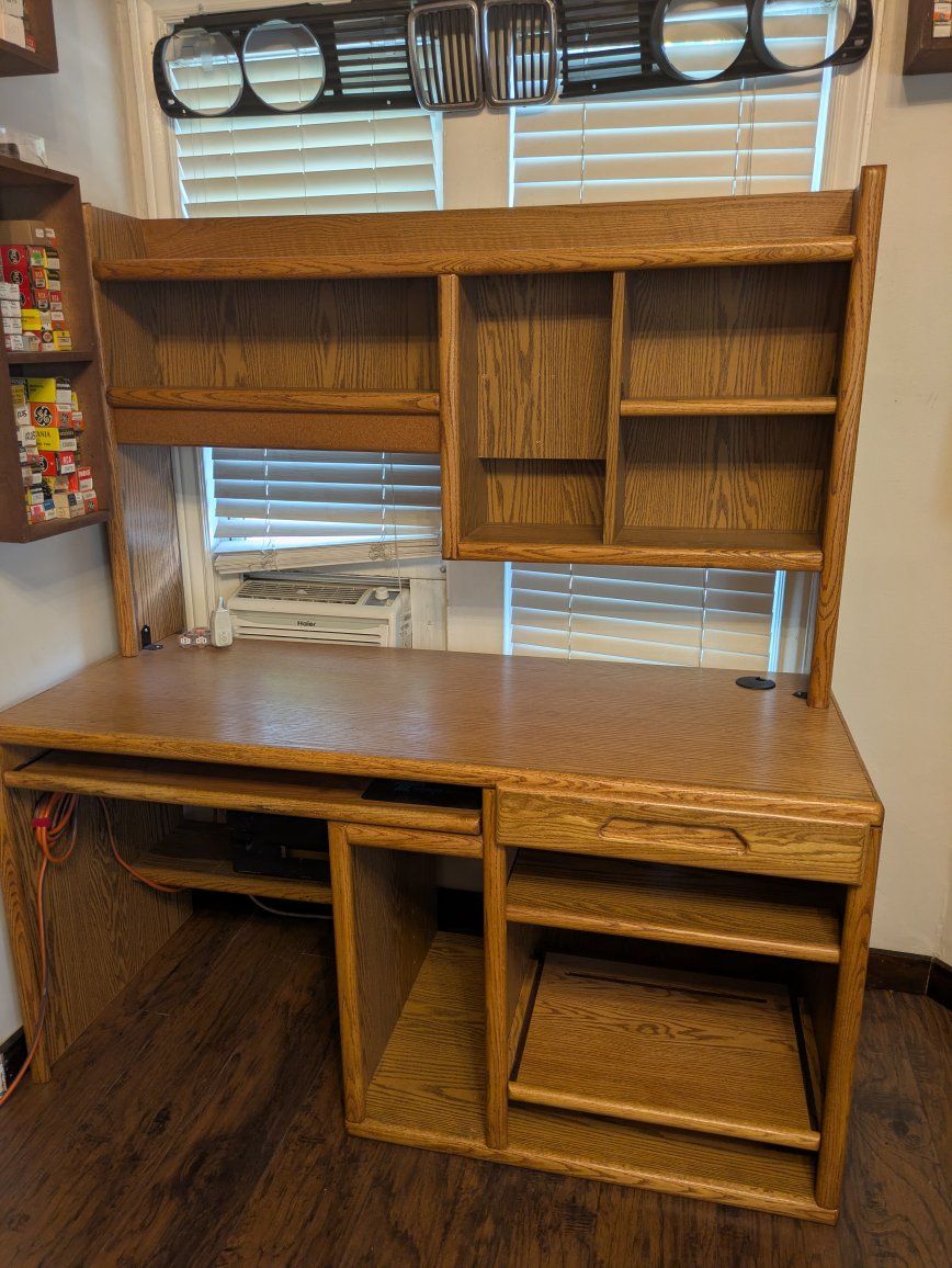 Real Wooden Computer Desk