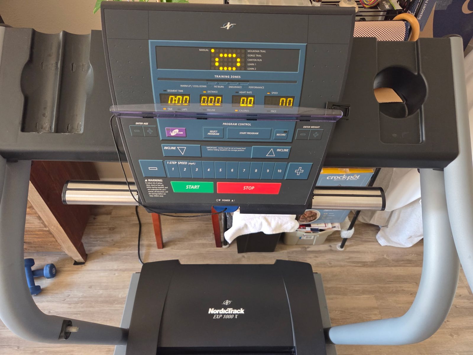 NordicTrack treadmill
