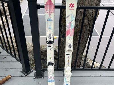 Volkl Chica Kids Skis with Marker Bindings - Pair of 110cm & 130cm