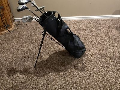 Junior Golf Club Set with Stand Bag