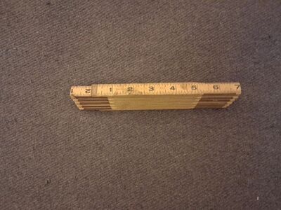 Antique Foldable Ruler