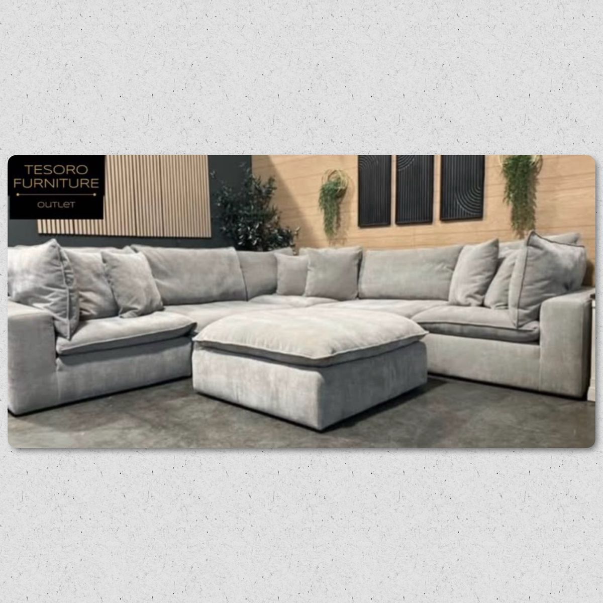 AYDEN & IVY SEREEN CLOUD MODULAR SECTIONAL