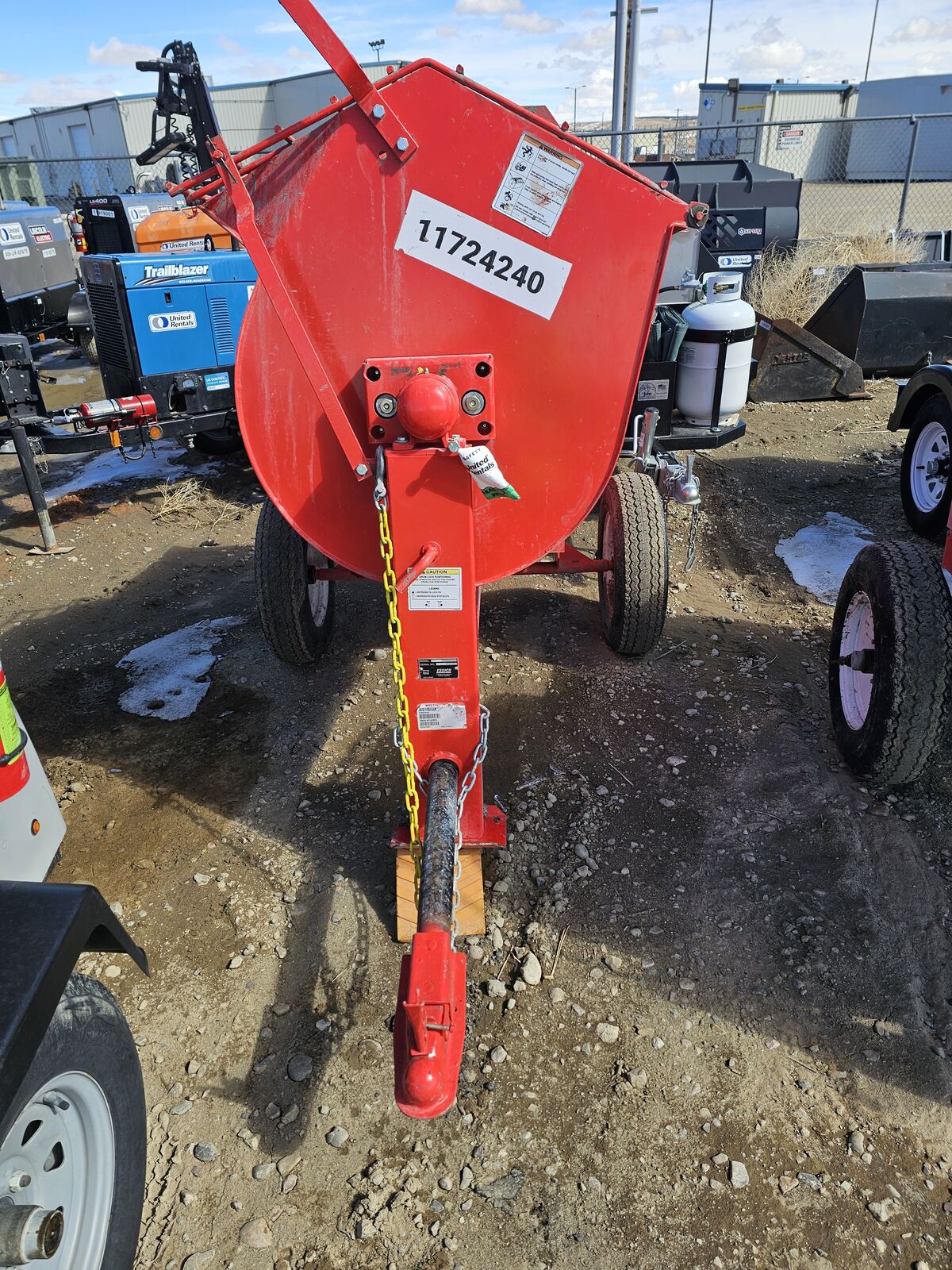 9 Cubic Feet Mortar Mixer