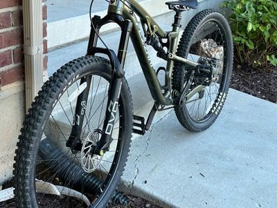 Fezzari Abajo Peak 29 Full Suspension Mountain Bike - Olive