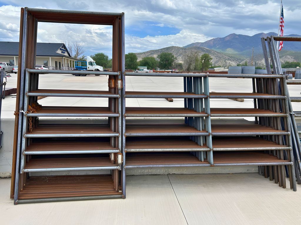 *WALK THRU SALE* 4' x 8' x 6 Rail, (14G)