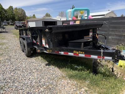 7x14 Big Tex Dump Trailer