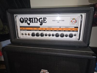 orange Thunderverb 200 guitar Amp