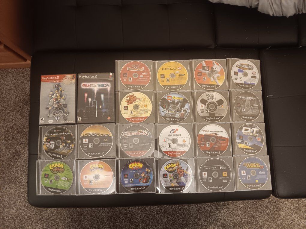 PlayStation 2 Game Lot - 18 PS2 Games
