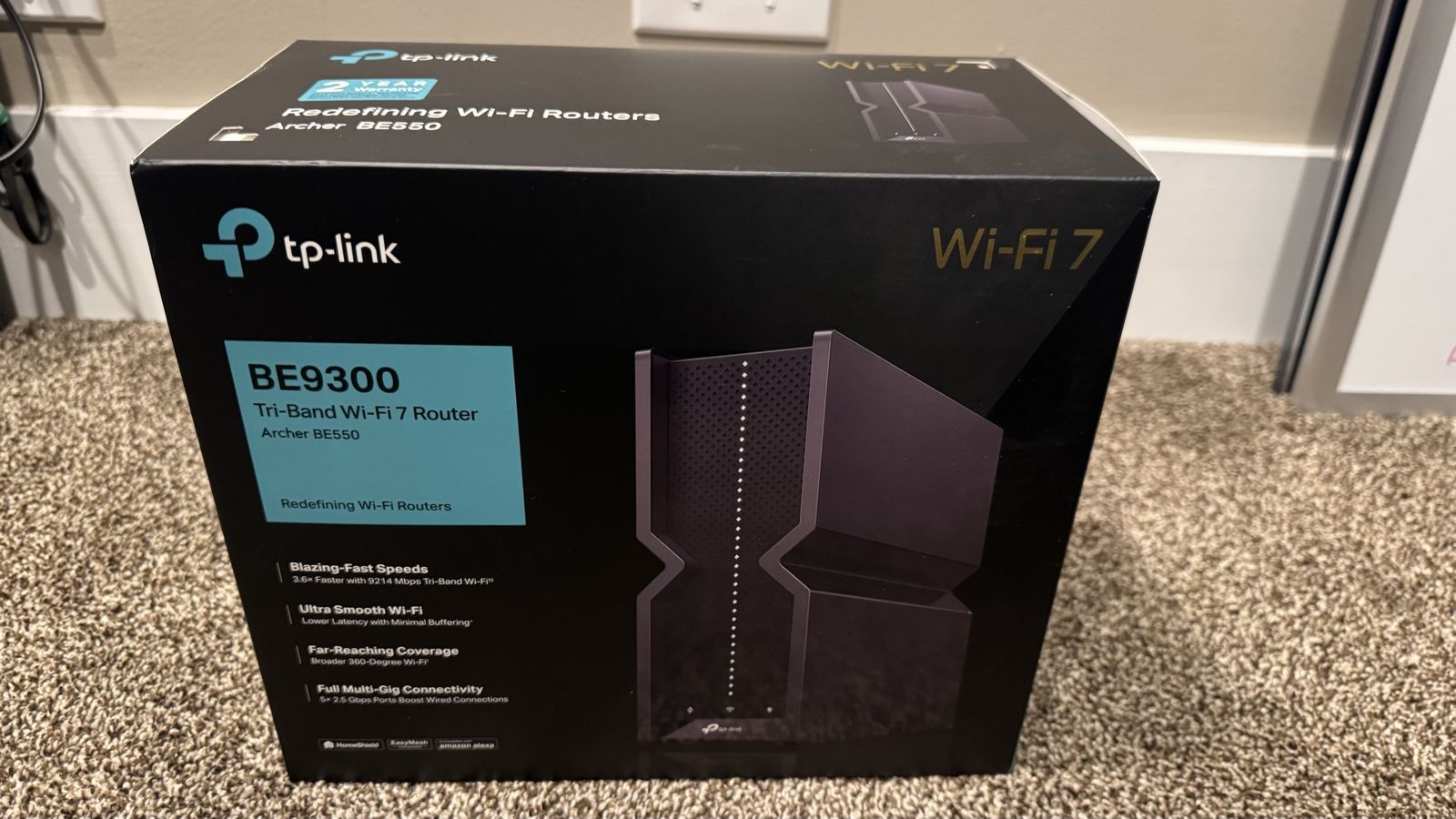 TP-Link Tri-Band  WiFi 7 Router - Used (As New)