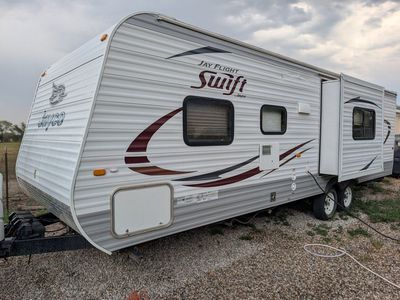 2014 Jayco Jay Flight Swift 281BHS Bunkhouse Travel Trailer with Slide Out