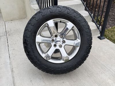 Ford F150 Rims and Tires 275/65R20 Toyo AT3 Load E