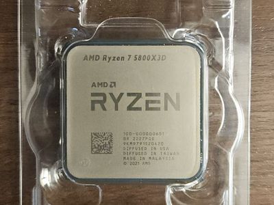 AMD Ryzen 7 5800X3D Processor
