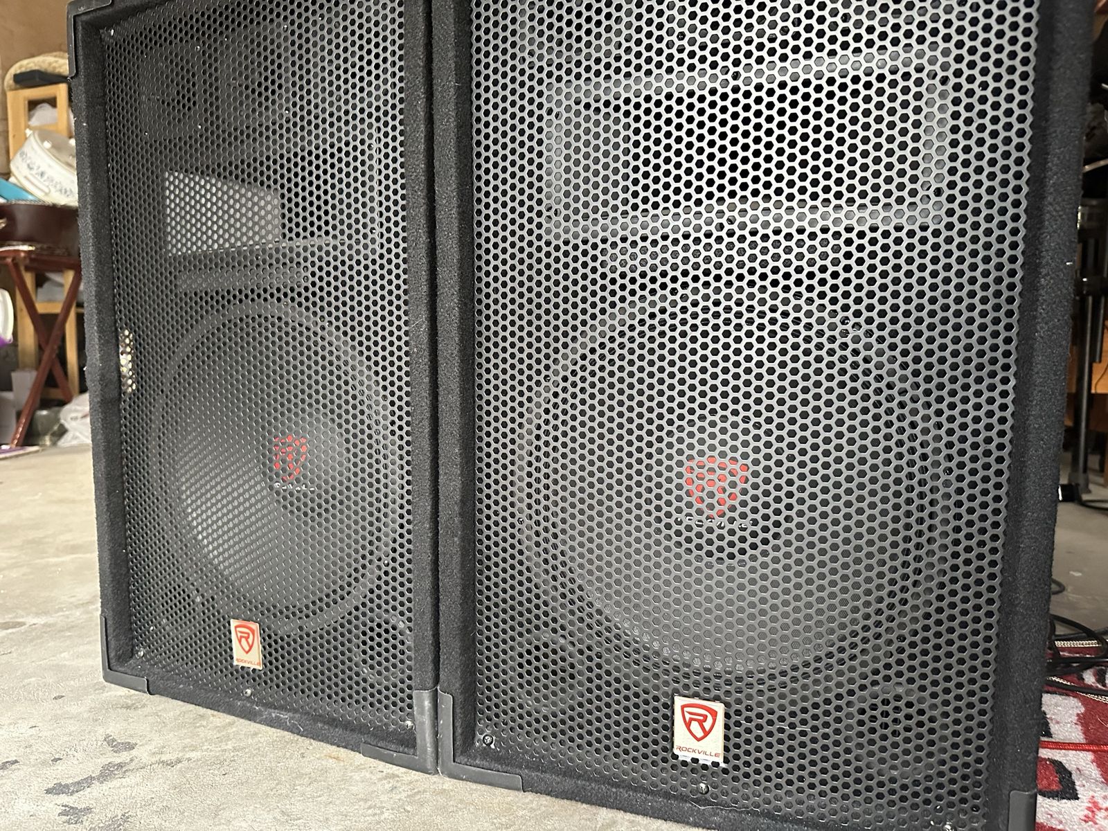 Rockville passive speakers