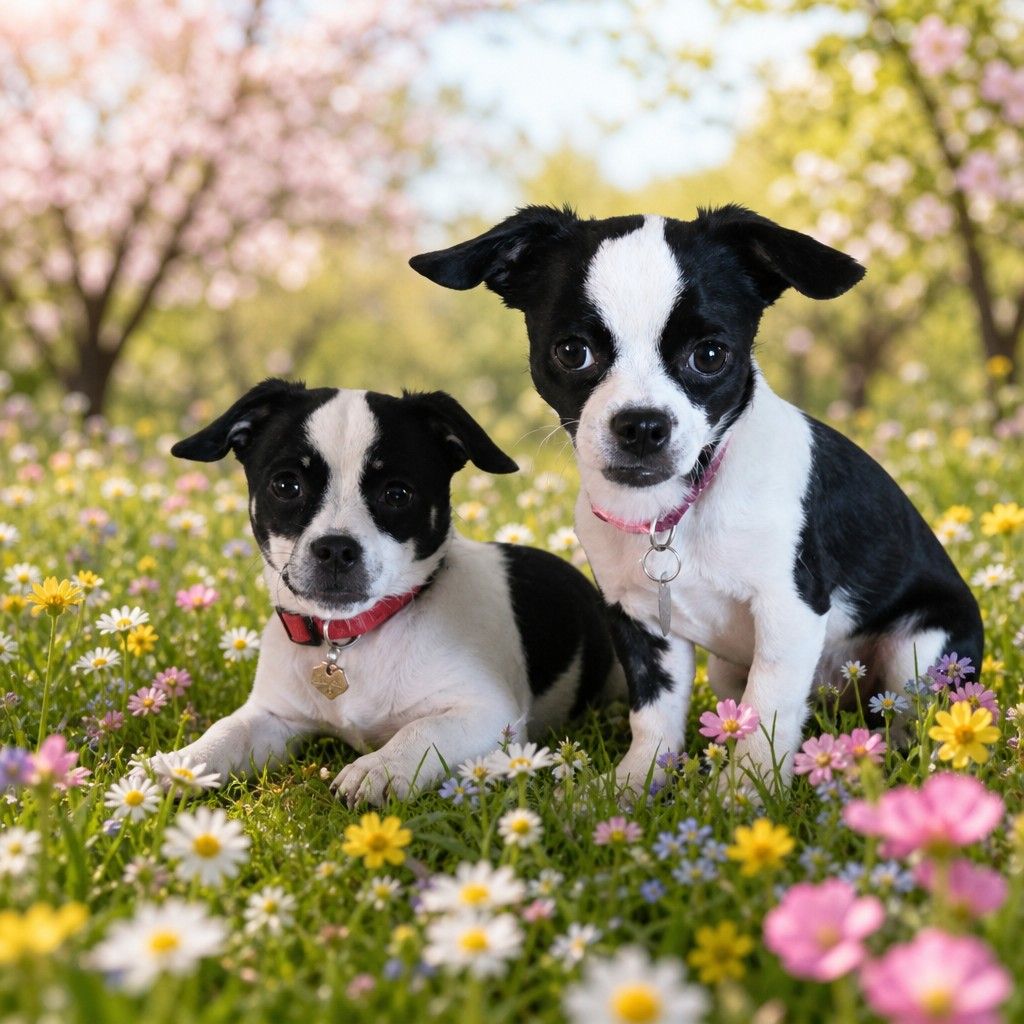 David & Alexis - Bonded Puppies - Available for adoption