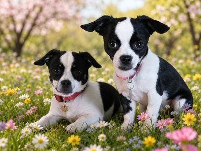 David & Alexis - Bonded Puppies - Available for adoption