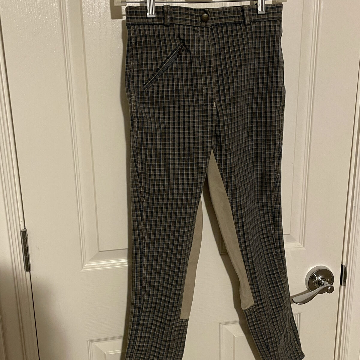 Plaid Full Seat Women's Breeches Size 24