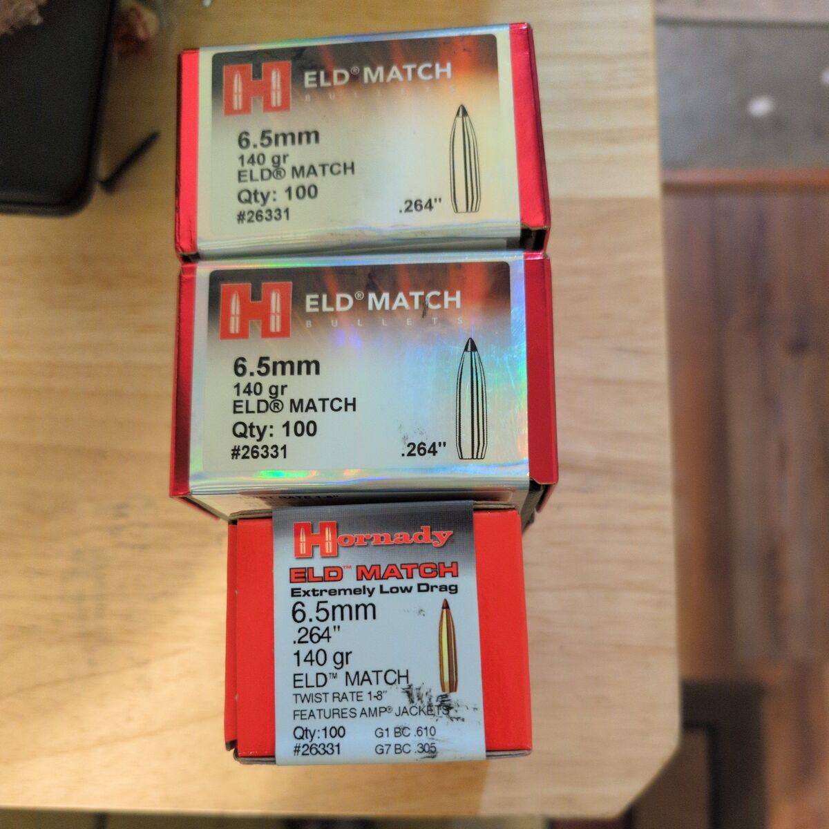 Hornady 6.5mm 140gr ELDM
