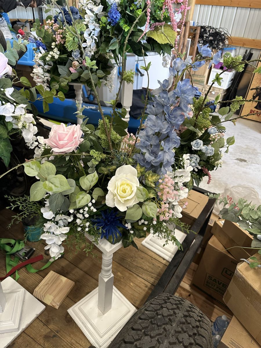 Huge faux wedding flower bundle