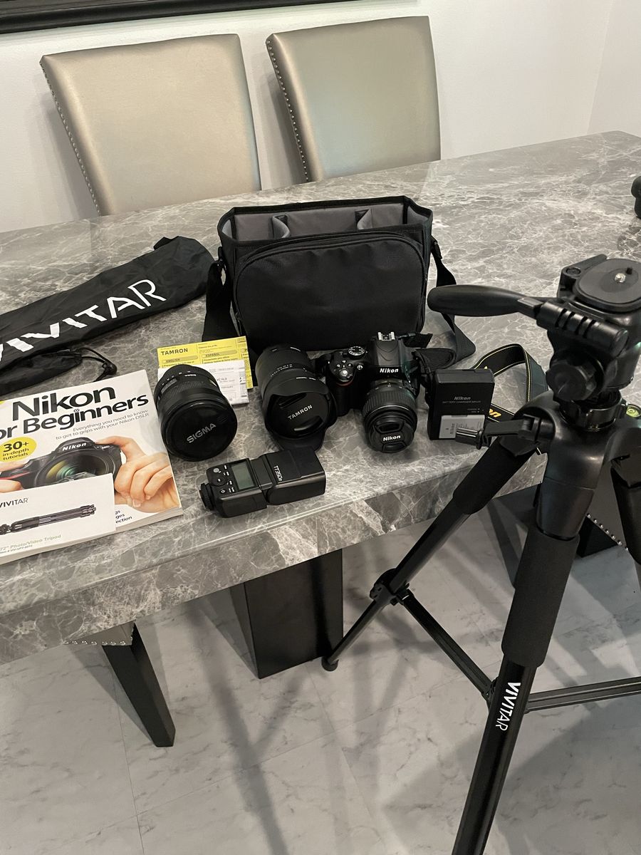 Nikon Camera and lenses 