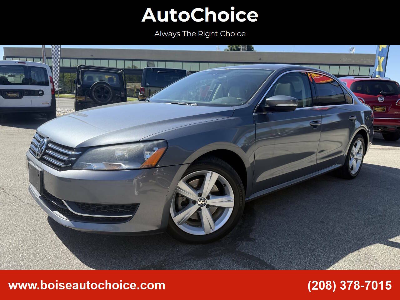 2013 Volkswagen Passat SE PZEV