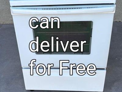 Amana White Electric Range with Smooth Top & Oven - Free Delivery!