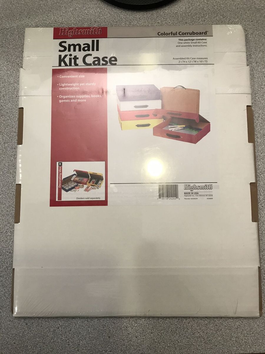 Highsmith Inc Small Kit Case made of Corruboard