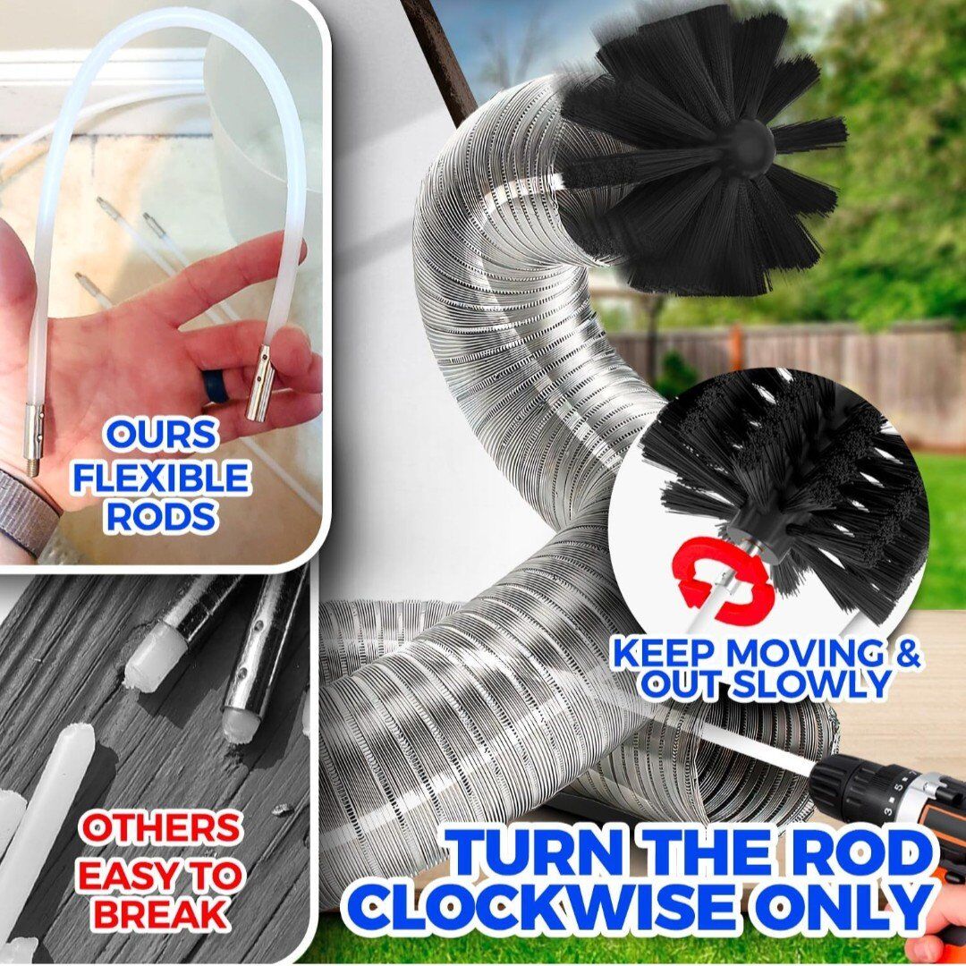 Dryer Vent Cleaning Brush