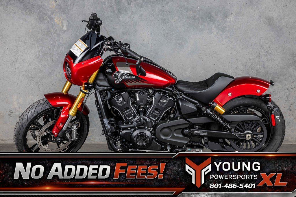 2026 Indian Motorcycle® 101 Scout® Sunset Red Metallic