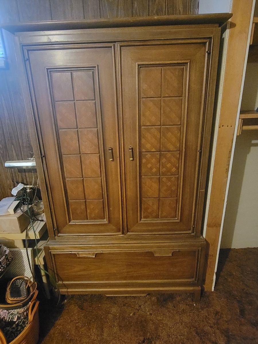 Unique Vintage Armoire
