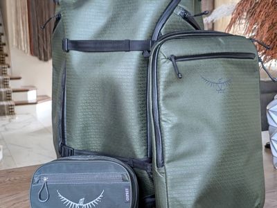 Osprey Archeon 40 Backpack & Sling Travel Pack Bundle