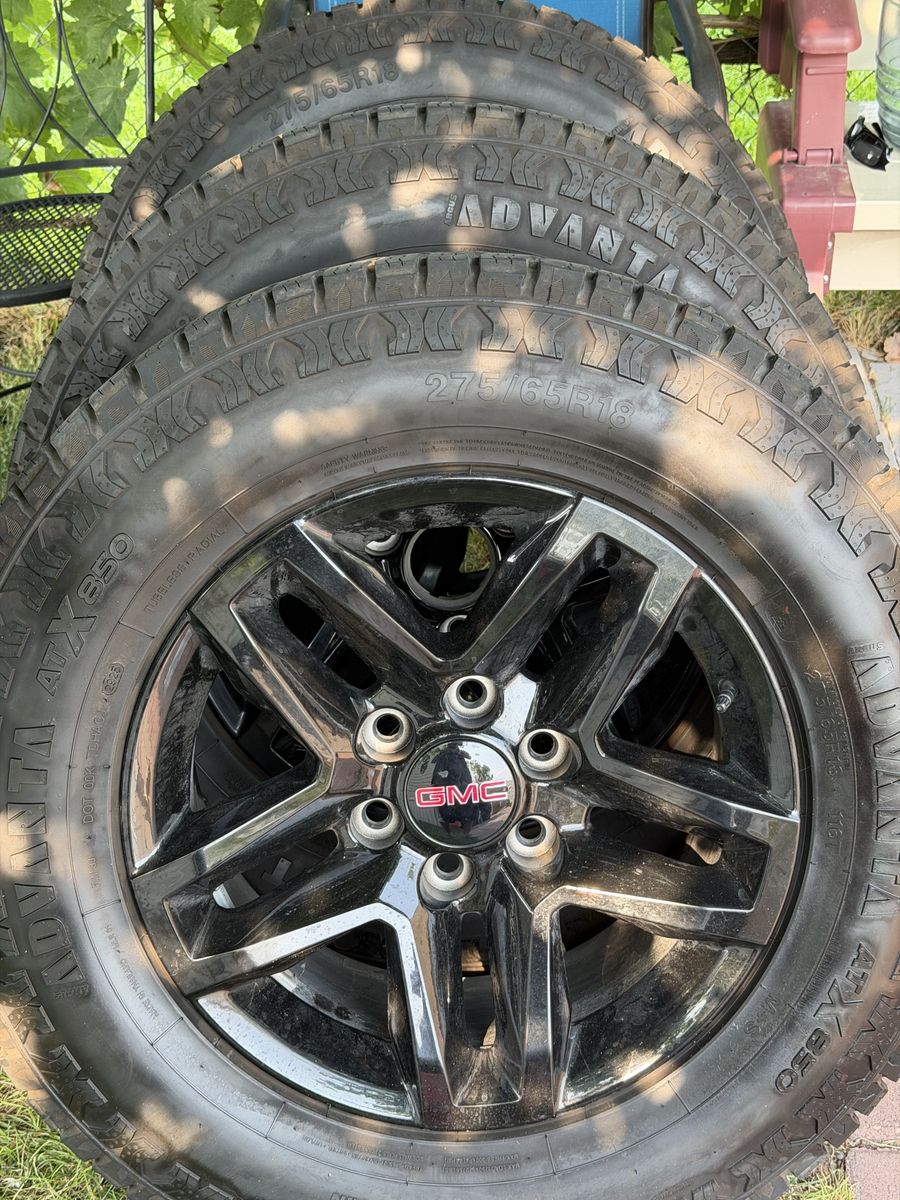 Only 3 18 inch wheels and tires