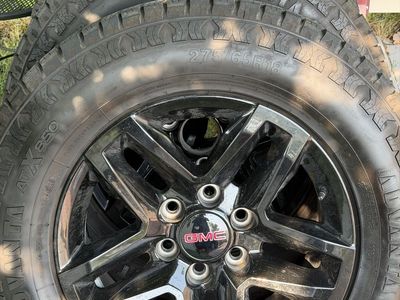 Only 3 18 inch wheels and tires