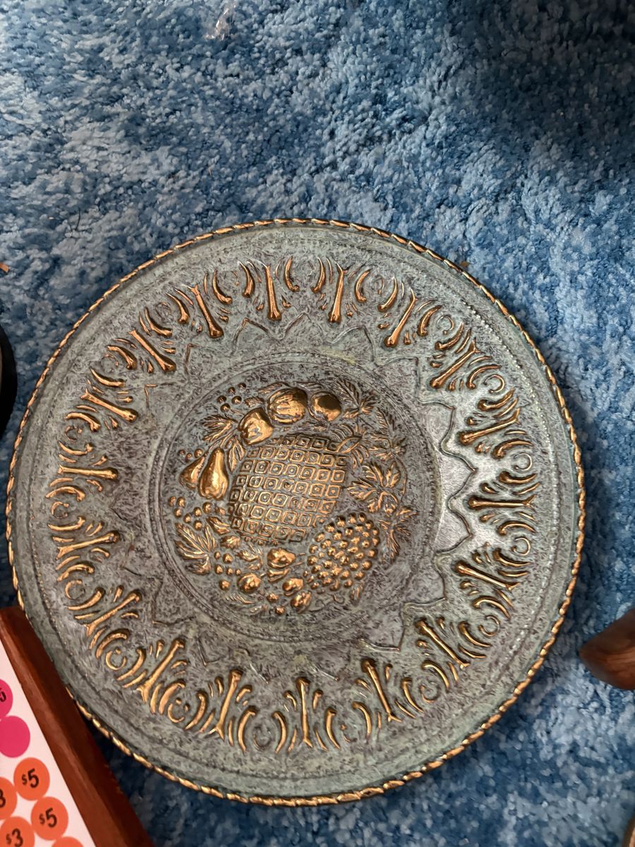 Vintage decorative wall plate