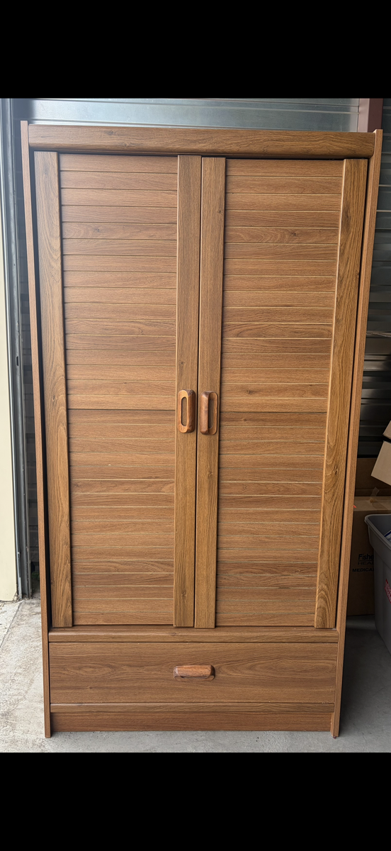 Wooden Armoire / Wardrobe – $120