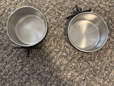 Stainless Steel Bird Feeder Bowls