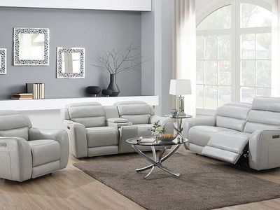 BRAND NEW! Full Power Adjust Sofa And Loveseat