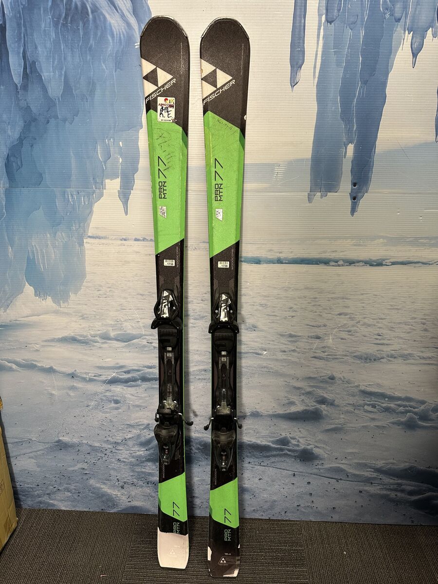Used Fischer Pro MTN 164cm Skis w/ Fischer RS 11 Rental Binding
