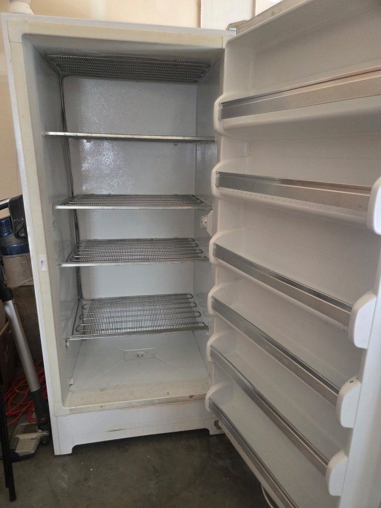 upright freezer