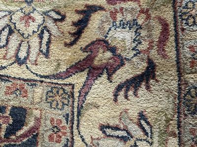 Rug-India 9’ x 12’. Wool, beautiful condition. De