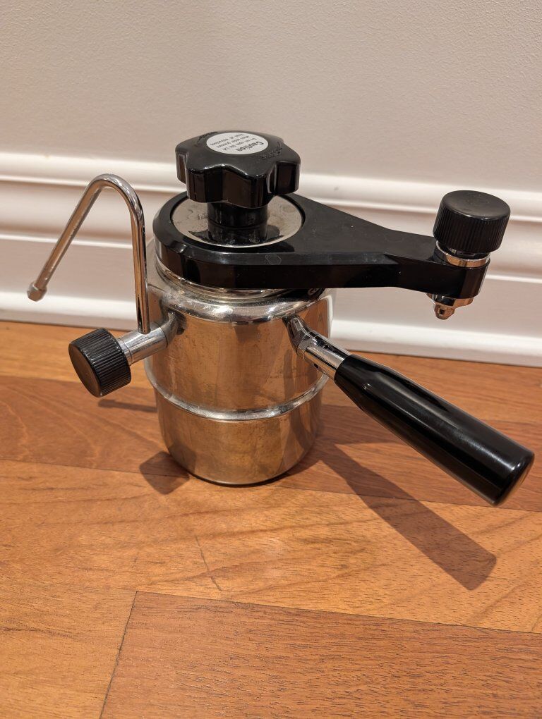Vintage Bellman CX-25 Espresso Maker + Tamper, Fil