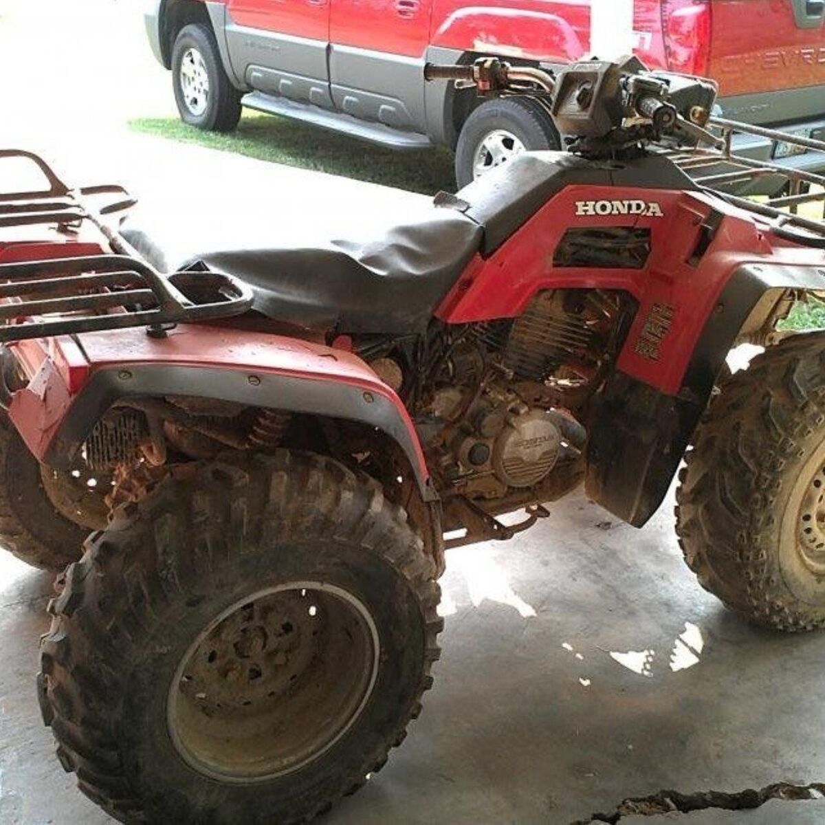 Parting Out 1986 Honda Fourtrax 350 4X4 Runs