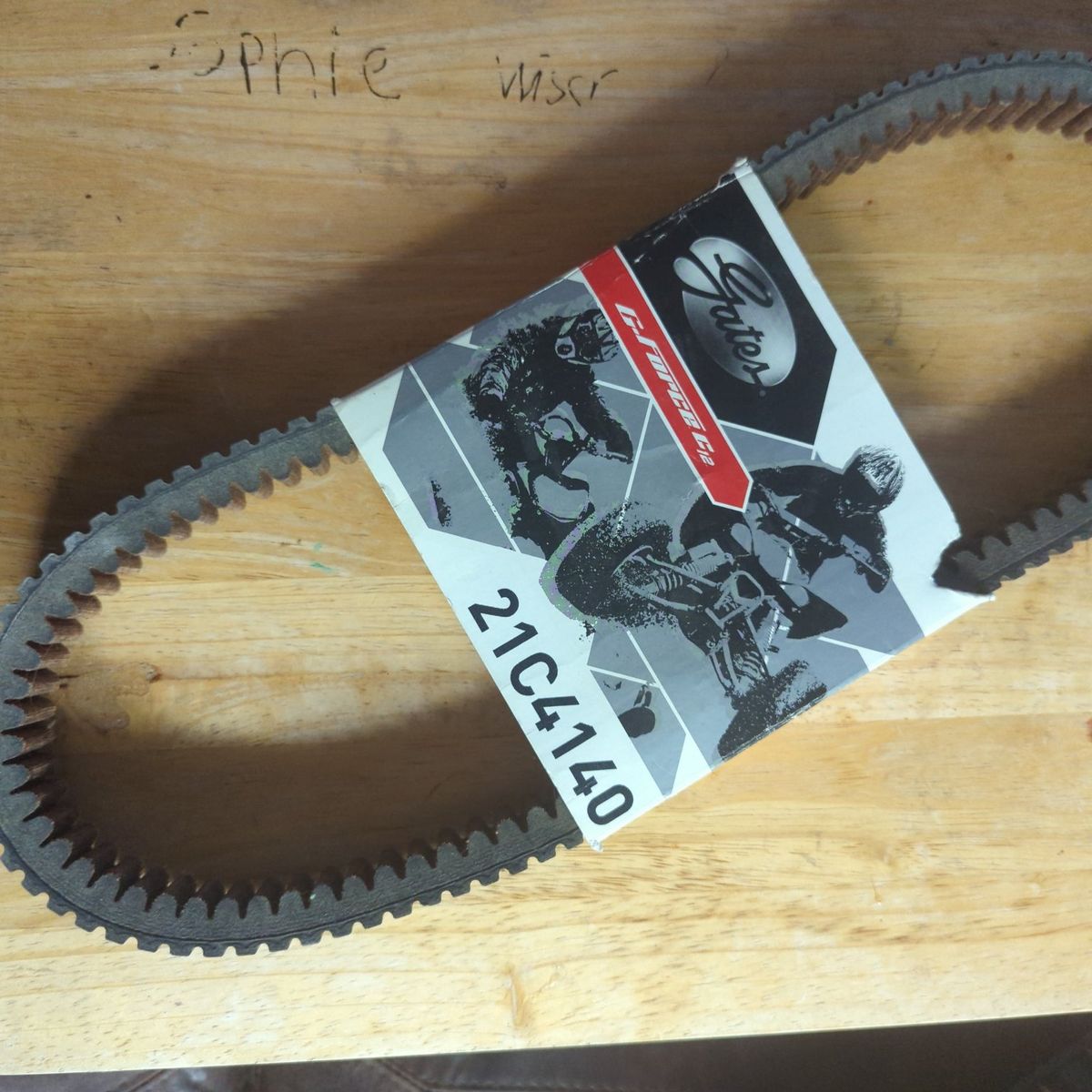 New never used Gates G Force C12 belt