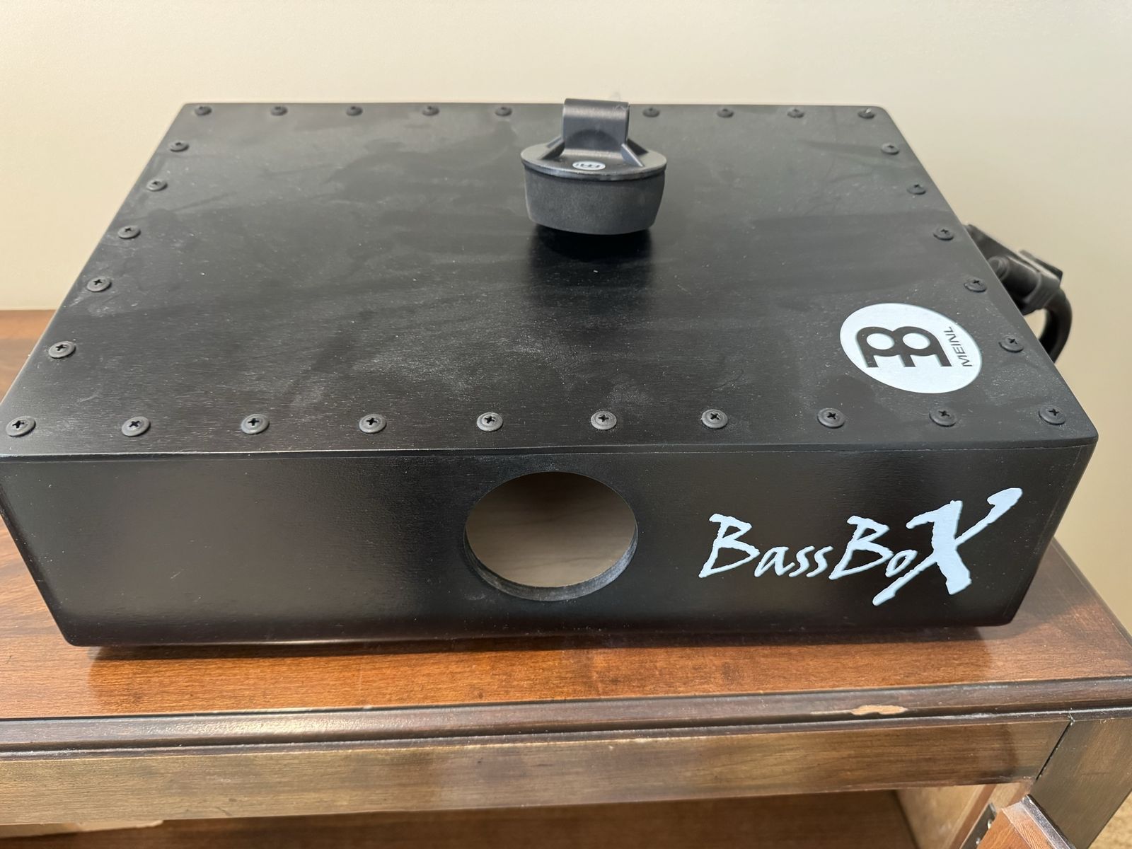 Meinl BassBox Cajon Pedal Drum Kit Accessory - Black